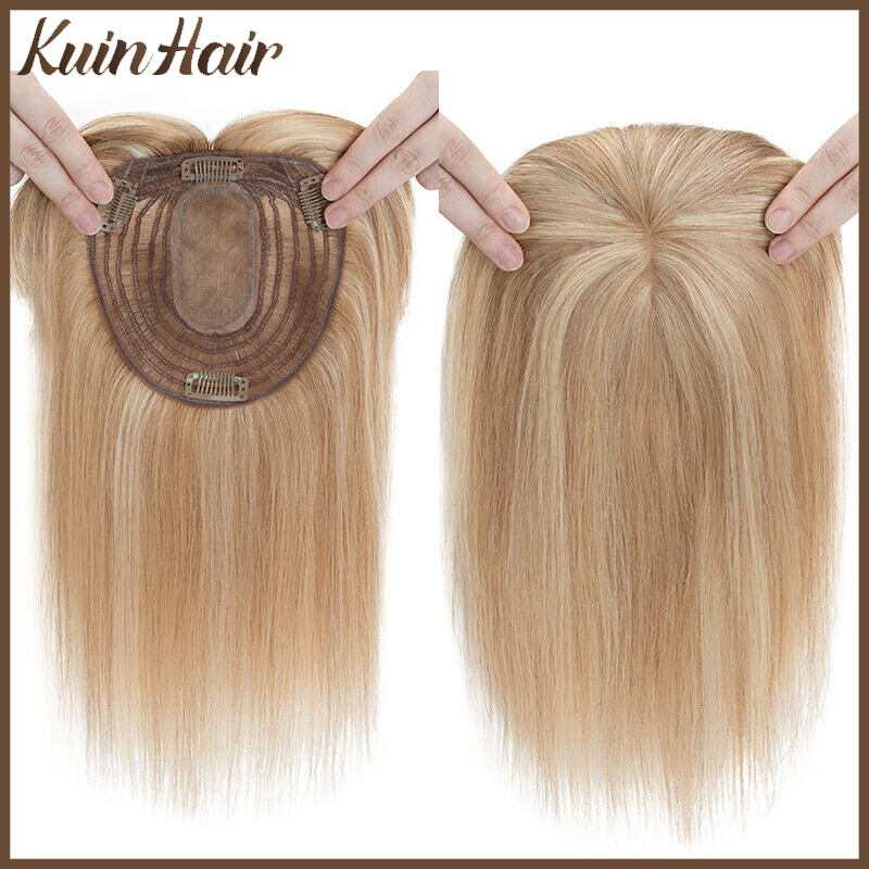 ฐานผ้าไหมผู้หญิง Topper คลิปใน - Seamless Clip In Hair Extensions Human Hair บทวิจารณ์และราคา