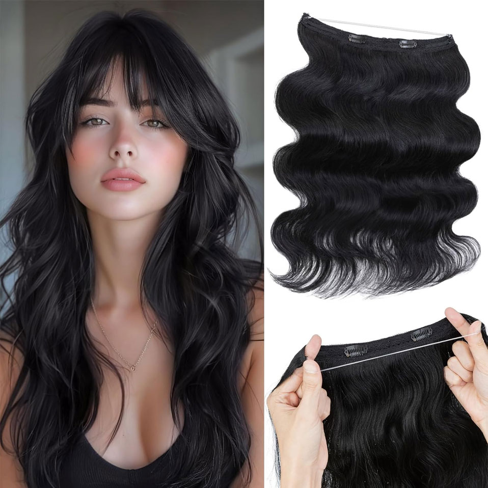 S-noilite Wire ในต่อผมมนุษย์ ต - Invisible Tape In Extensions Real Hair บทวิจารณ์และราคา