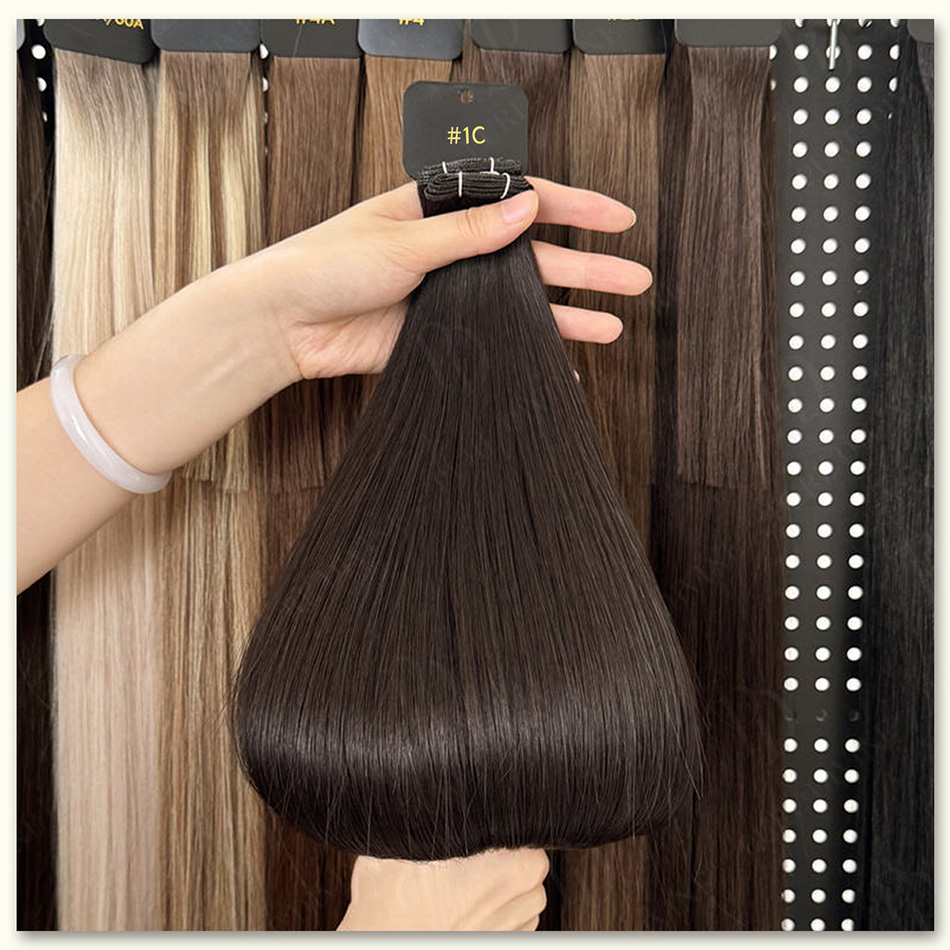 พร้อมส่ง Genius Weft ผมตรงธรรม - Invisible Tape In Extensions Real Hair บทวิจารณ์และราคา