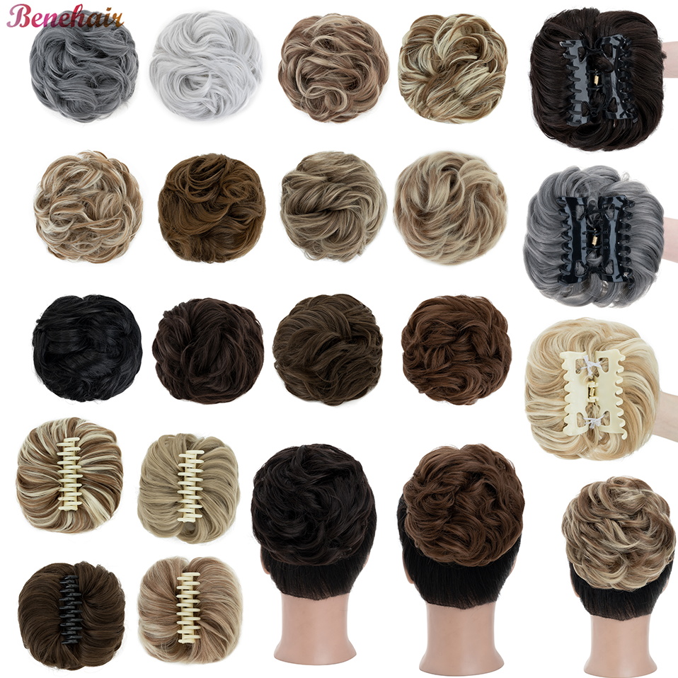 Benehair Messy Hair Bun สังเคร - Claw Clip Messy Bun Hair Piece บทวิจารณ์และราคา