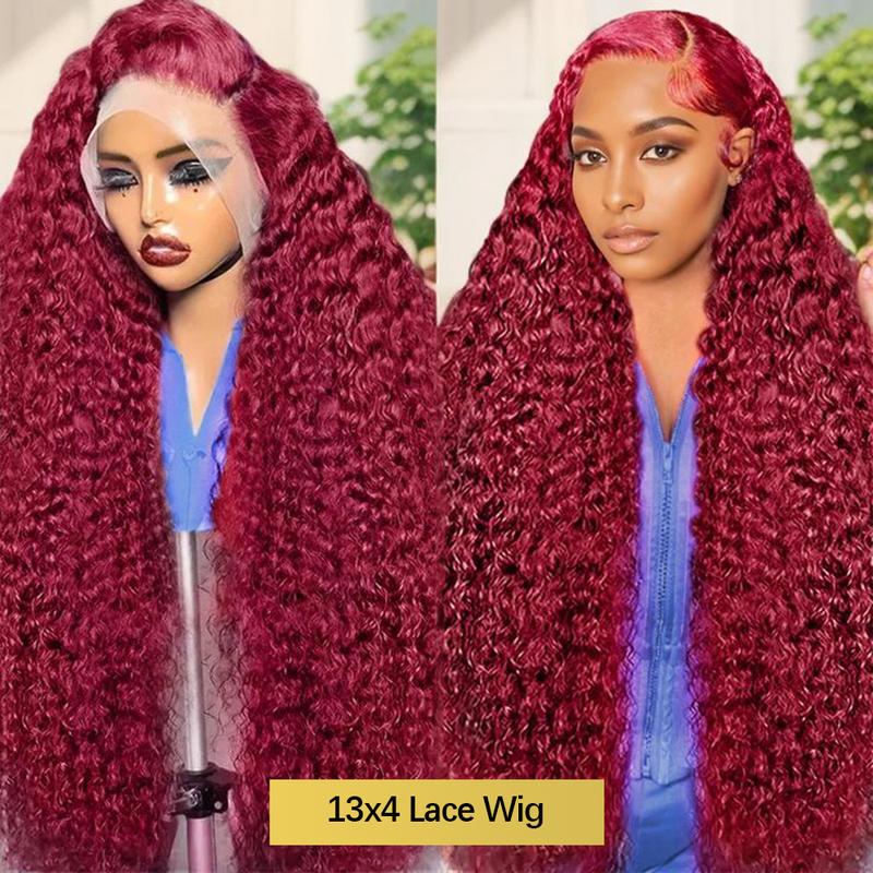 วิกผมลูกไม้ด้านหน้า 99j ลอนคลื - Human Hair Wigs บทวิจารณ์และราคา