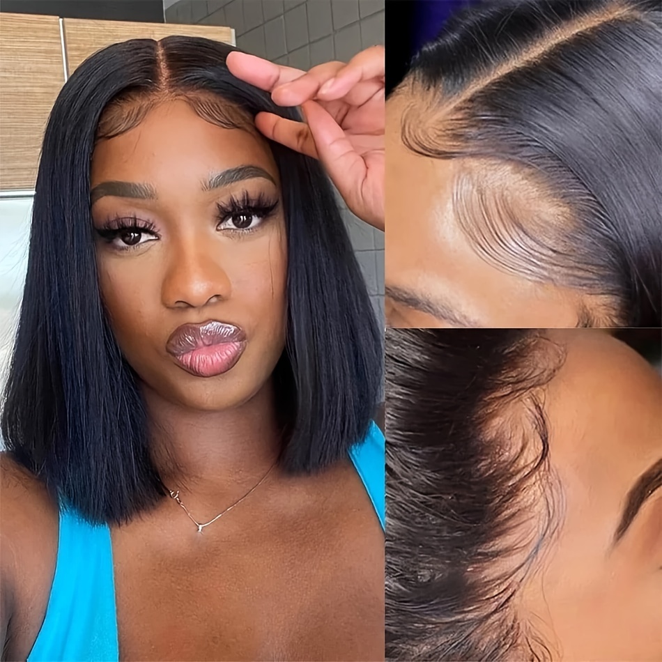 วิกผมบ๊อบตรง ผมแท้เวียดนาม ควา - Glueless Wear And Go Human Hair Wig บทวิจารณ์และราคา