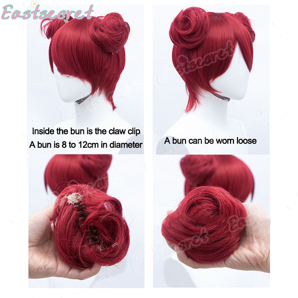 ผมปลอมทรงบันสำหรับผู้หญิง ยี่ห - Claw Clip Messy Bun Hair Piece บทวิจารณ์และราคา