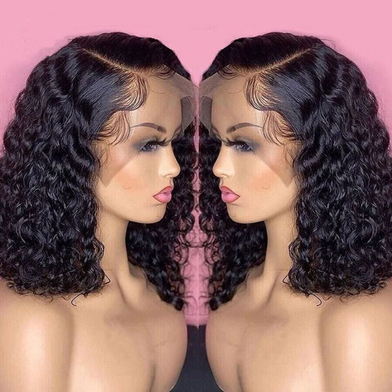 วิกผมลอนลึกจากผมแท้ ความหนาแน่ - Glueless Wear And Go Human Hair Wig บทวิจารณ์และราคา