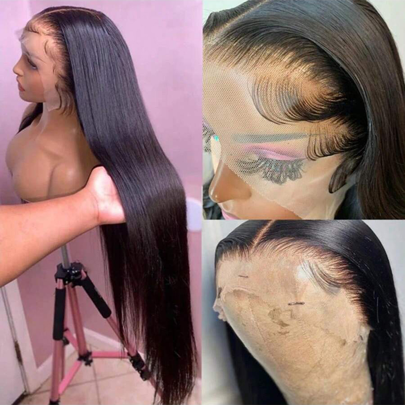 วิกผมตรง 30 นิ้ว วิกผมแท้ 13x4 - Glueless Wear And Go Human Hair Wig บทวิจารณ์และราคา