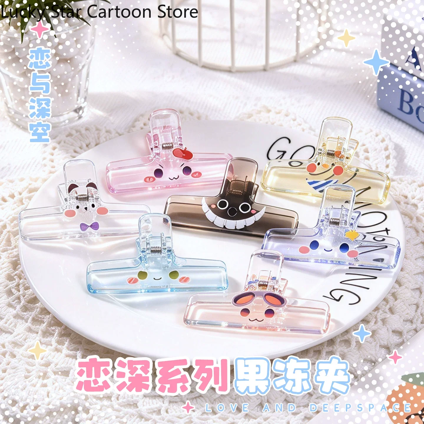กิ๊บติดผมคอสเพลย์ ลาย Love and - Hair Clips บทวิจารณ์และราคา