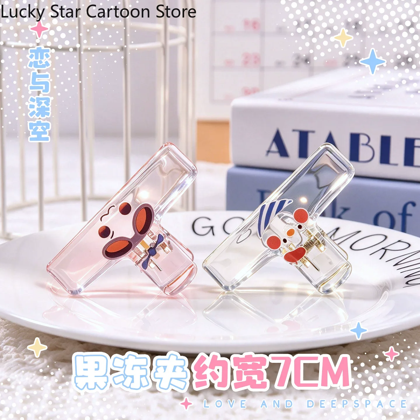 กิ๊บติดผมคอสเพลย์ ลาย Love and - Hair Clips บทวิจารณ์และราคา