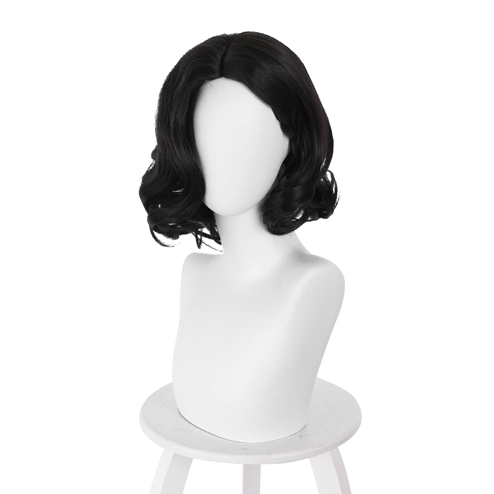 วิกผมสั้นสีดำทรงบ๊อบลอนแสกกลาง - Synthetic Braided Wigs For Black Women บทวิจารณ์และราคา
